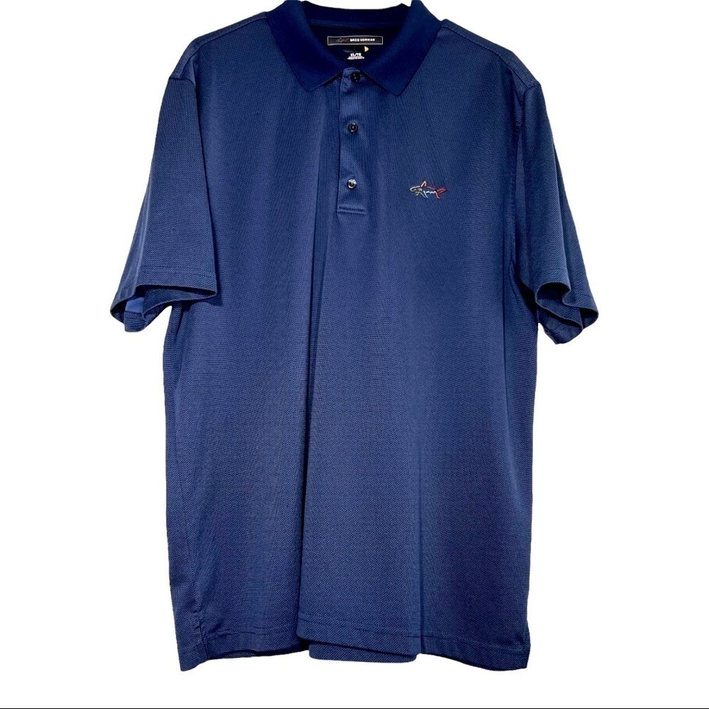 Greg Norman XL/TG Polo Shirt Blue